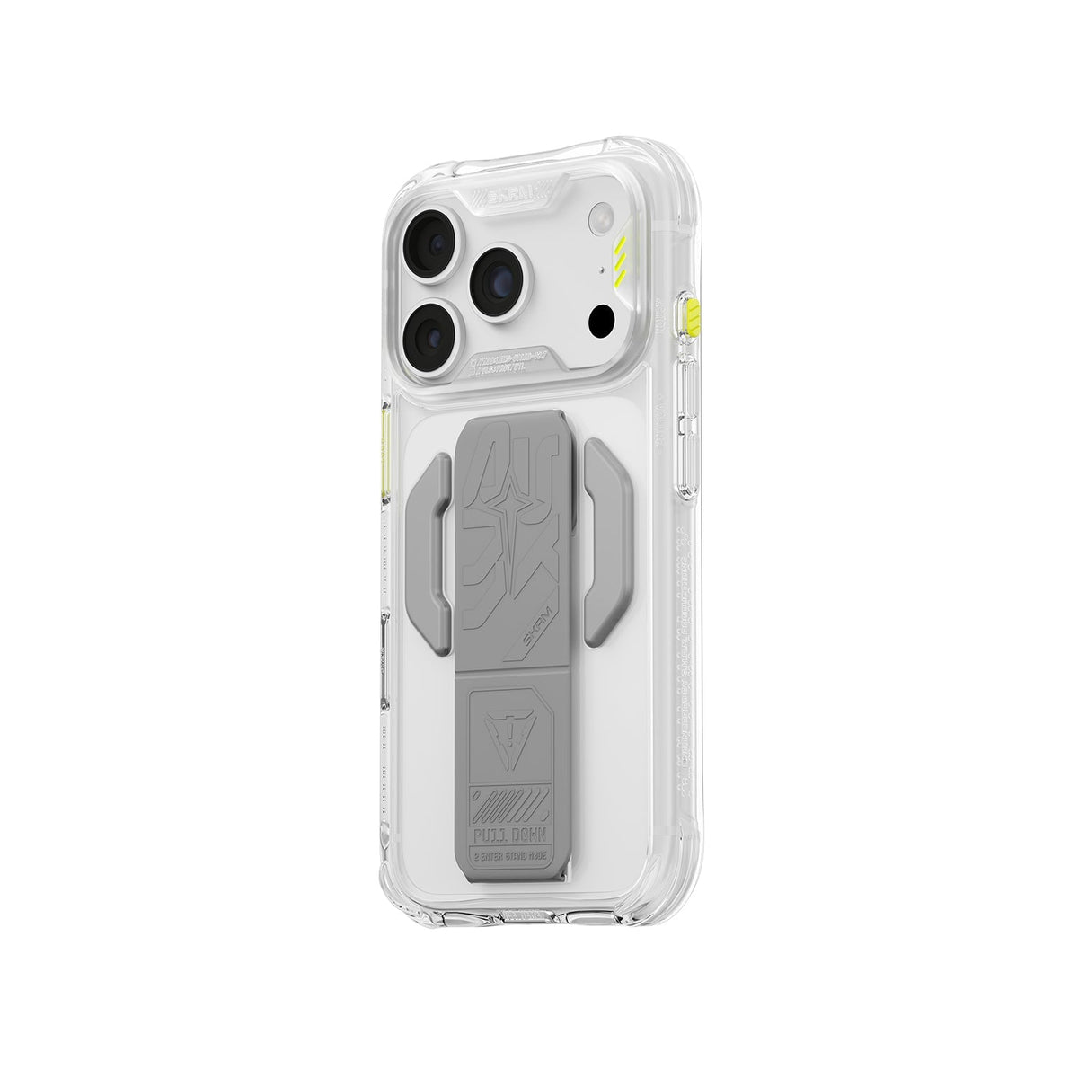 Skinarma Helio Ce Magsafe-Compatible With Integrated Grip Stand Case For Iphone 18 Pro