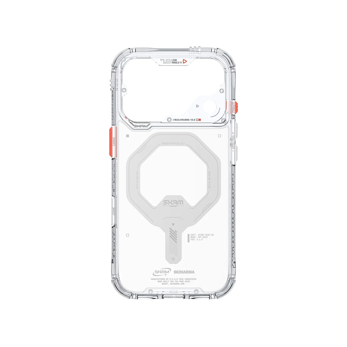 Skinarma Saidomag-Charge Clear Case For Iphone 18 Pro &  Pro Max