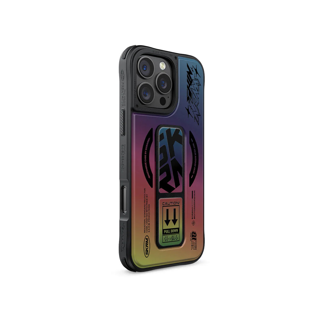 SkinArma iPhone 16 Pro Max Kira Kobai MagSafe Case With Grip Stand | Hologram