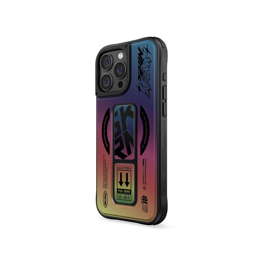 SkinArma iPhone 16 Pro Max Kira Kobai MagSafe Case With Grip Stand | Hologram