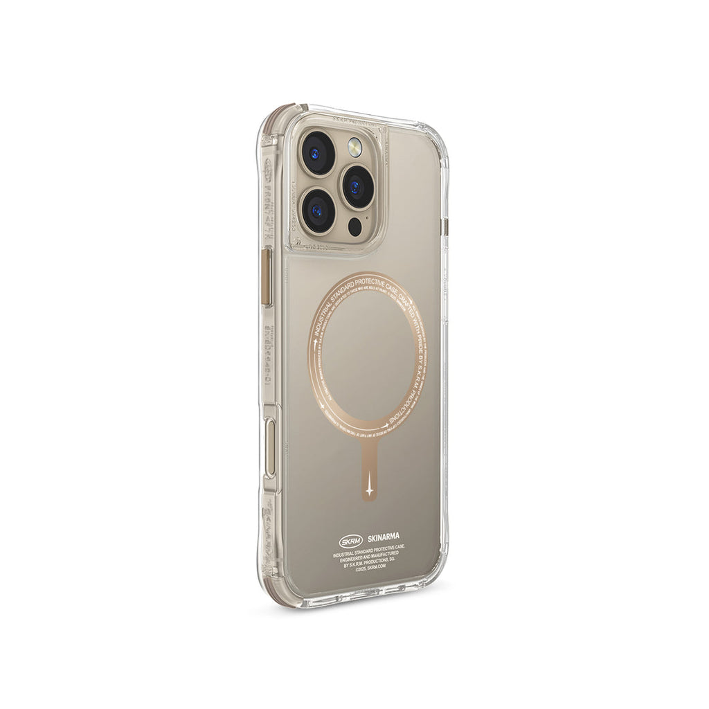 SkinArma iPhone 16 Pro Max Saido Prime Edition Magsafe Case | Champange