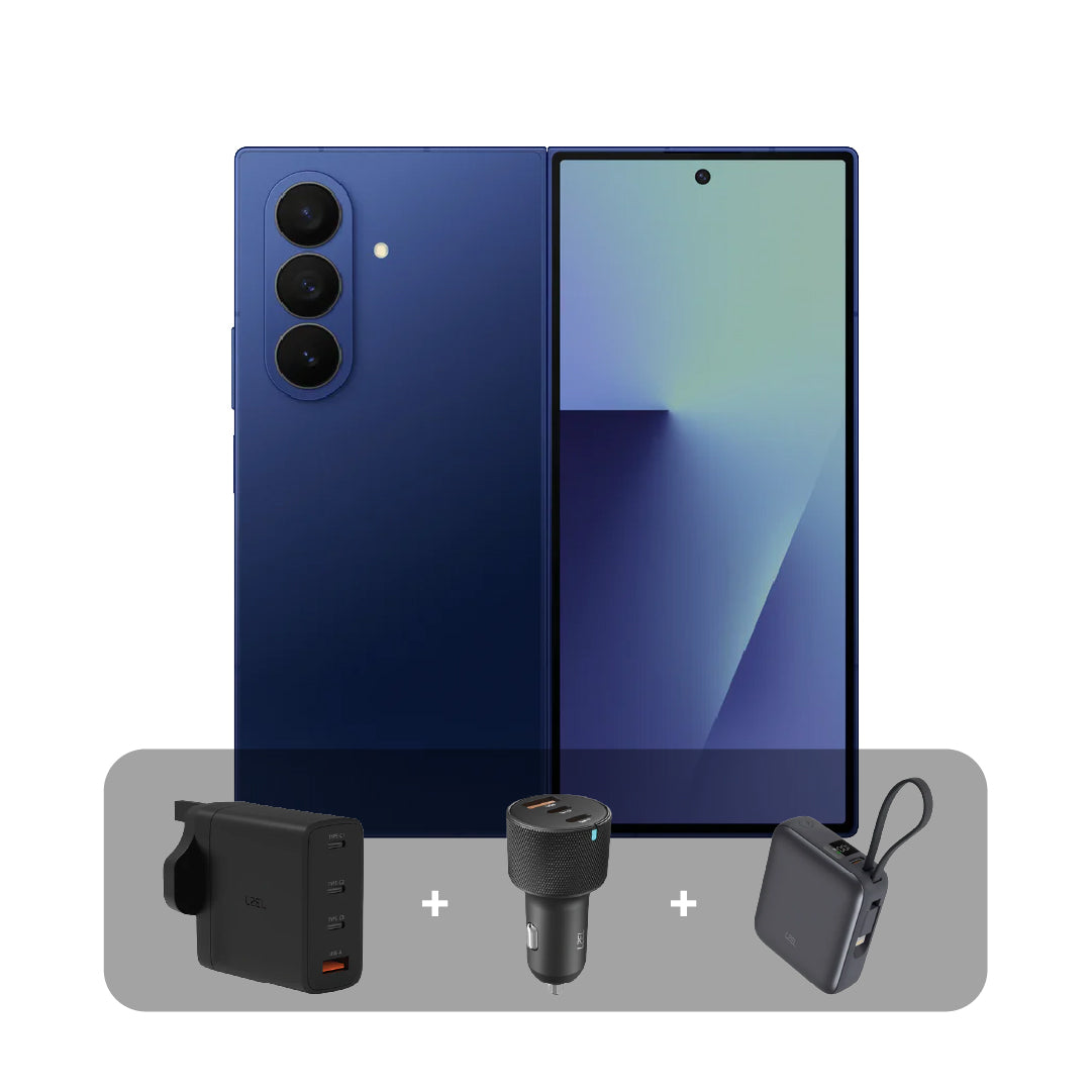 Samsung Galaxy Z Fold 7 - 12GB RAM - 256GB + Bundle Offer  | Blue Shadow