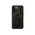 SkinArma iPhone 15 Pro Spunk MagSafe + Grip-Stand Case | Dark Green