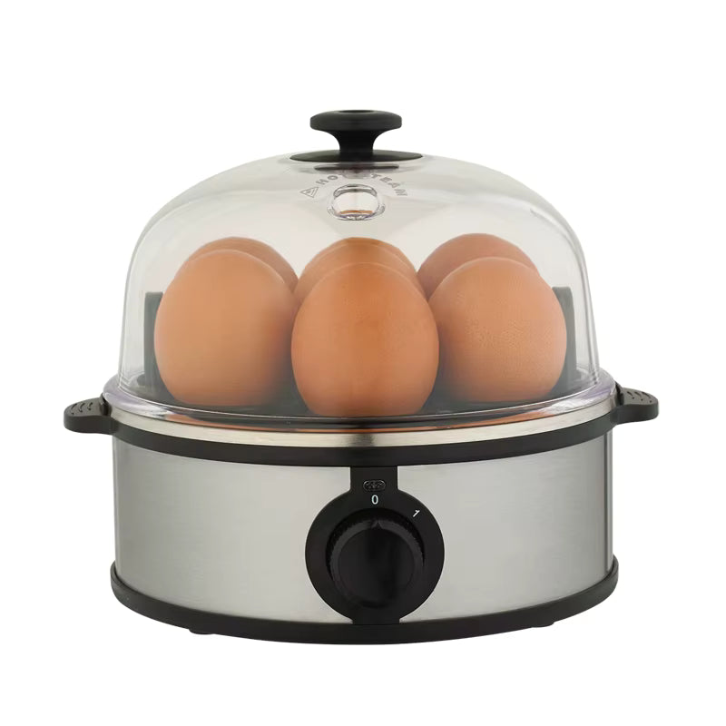 Saga Egg Boiler 7-Egg Capacity with Auto Shut-Off & Buzzer Alarm