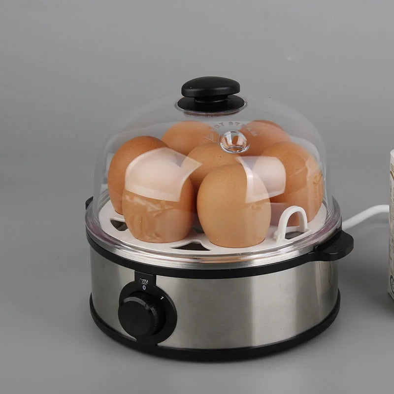 Saga Egg Boiler 7-Egg Capacity with Auto Shut-Off & Buzzer Alarm
