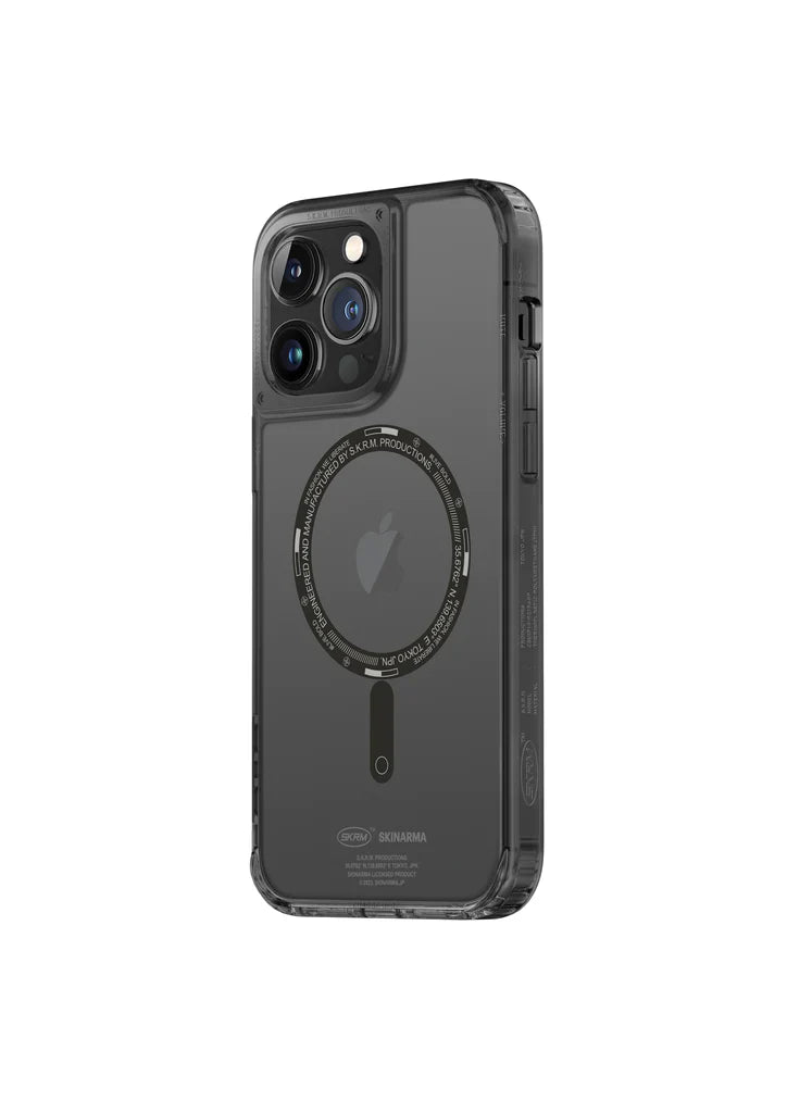 SkinArma Saido iPhone 15 Pro Max Magsafe Cover | Black