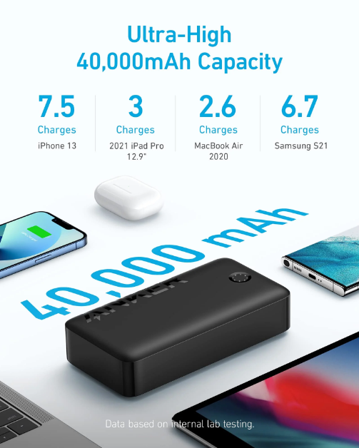 Anker 347 Power Bank Power Core 40000 mAh 30W