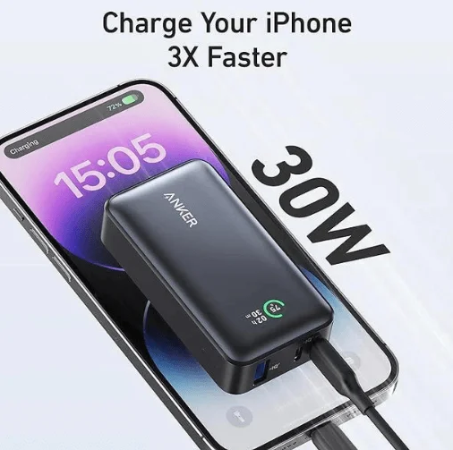 Anker 533 Power Bank Power Core 30W 10000 mAh | Black