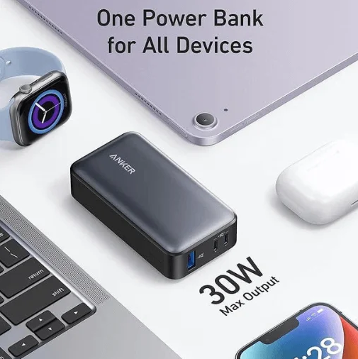Anker 533 Power Bank Power Core 30W 10000 mAh | Black
