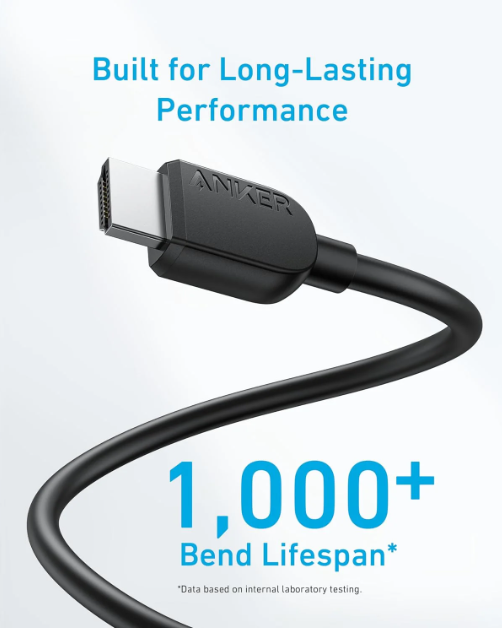 Anker Superior Defintion HDMI Cable 6ft 8k