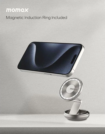 Momax Pac Mount Multi Use Magnetic Mount Titanium