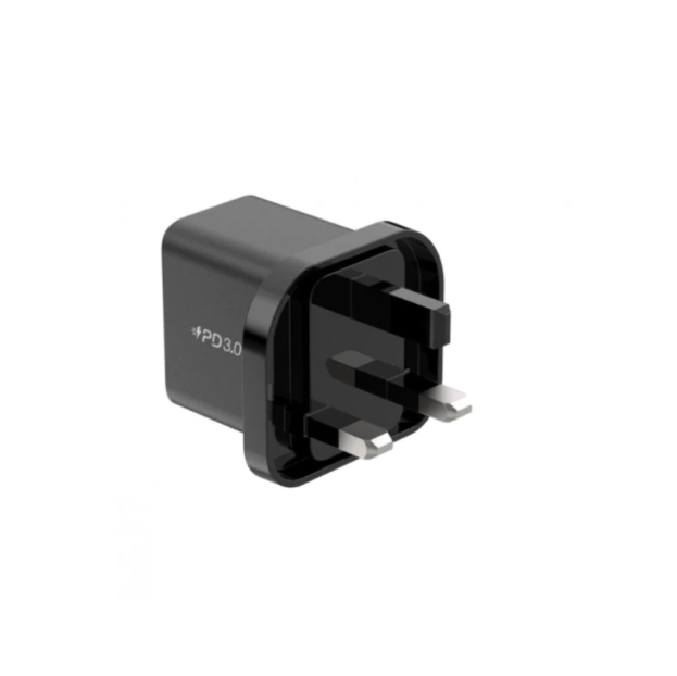 Momax Wall Charger Mini 35W, 2-port USB-C, GaN Technology | Black