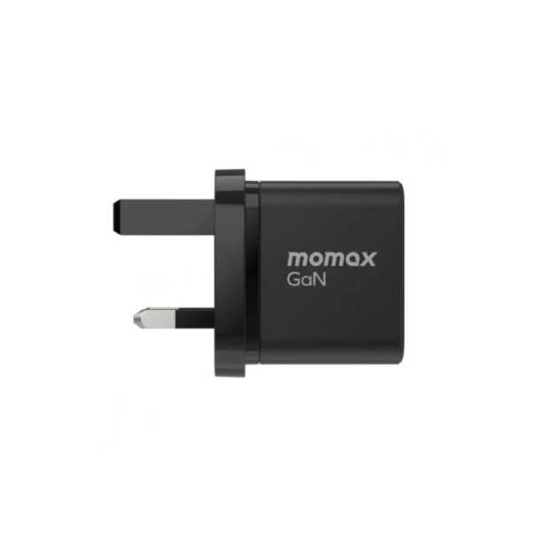 Momax Wall Charger Mini 35W, 2-port USB-C, GaN Technology | Black