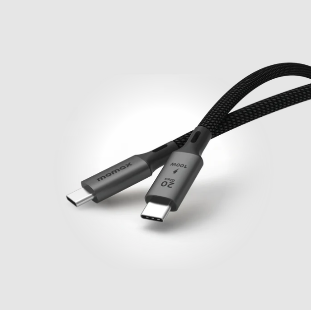 Momax Elite 100W USB-C USB3 2 Gen 2X2 20Gbps Cable 1m | Black