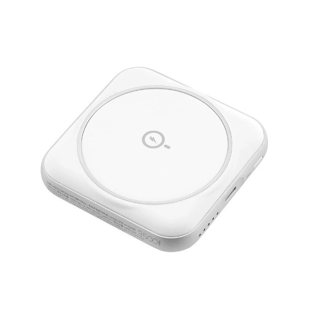 Momax Q.mag Power2 3500 mAh Magnetic Wireless Battery Pack | White