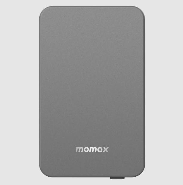 Momax Q.mag Power6 5000 Magnetic Wireless Battery Pack | Gray
