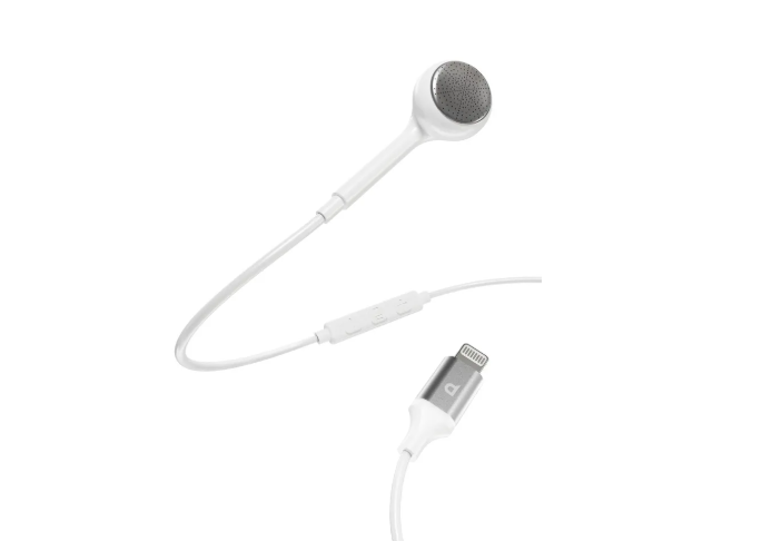 Powerology Mono Earphone Lightning Connector | White