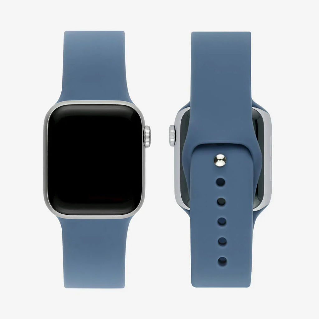 LZEL 42/44/45/46/49MM AvalonFlex Silicone Watch Band | Strom Blue