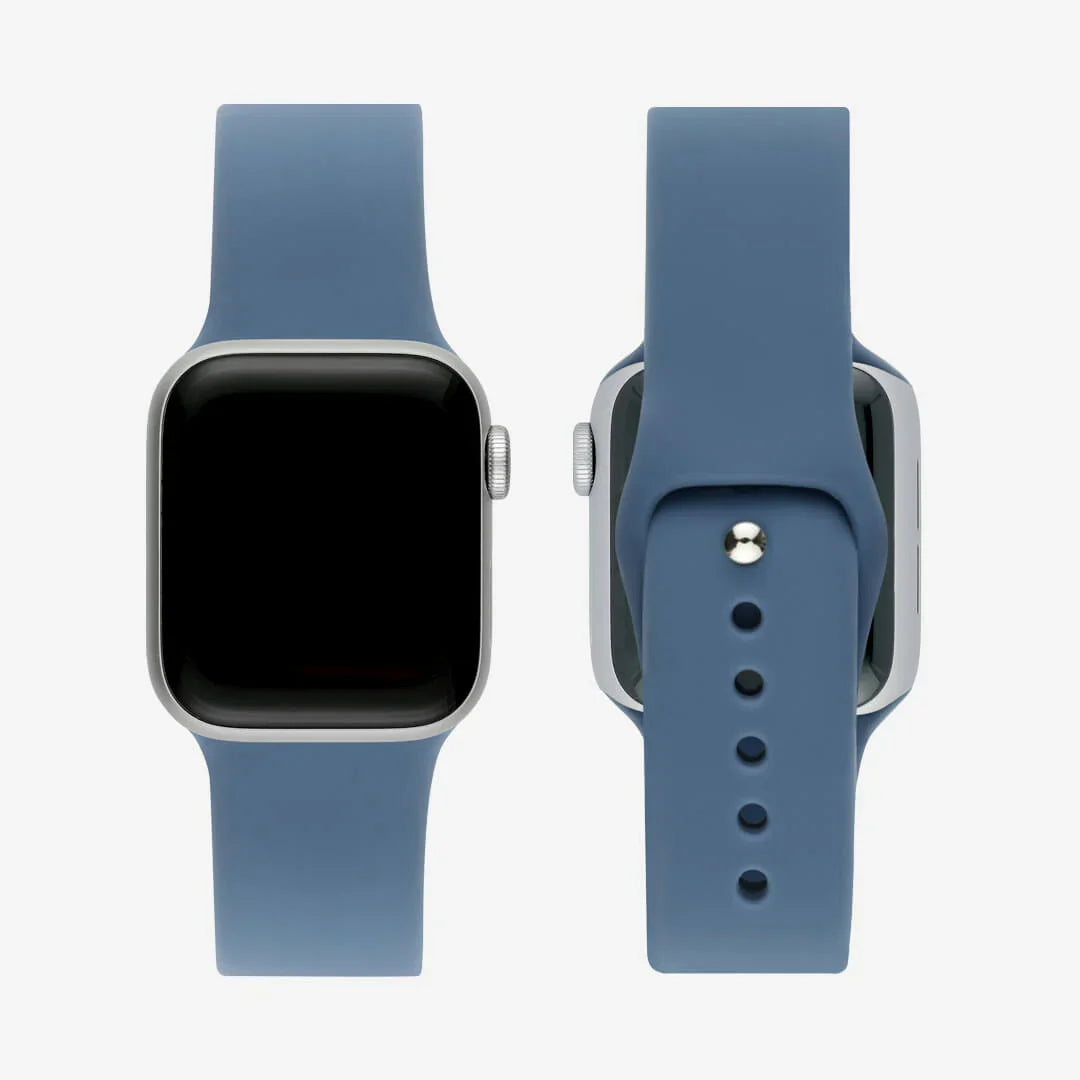LZEL 42/44/45/46/49MM AvalonFlex Silicone Watch Band | Strom Blue