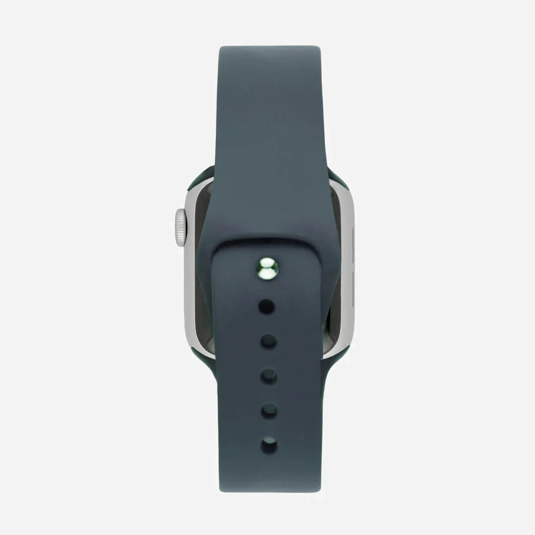 LZEL 42/44/45/46/49MM AvalonFlex Silicone Watch Band | Midnight Black