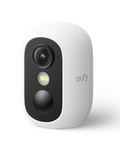 eufyCam C35 Flexible Security Camera with Color Night Vision | White