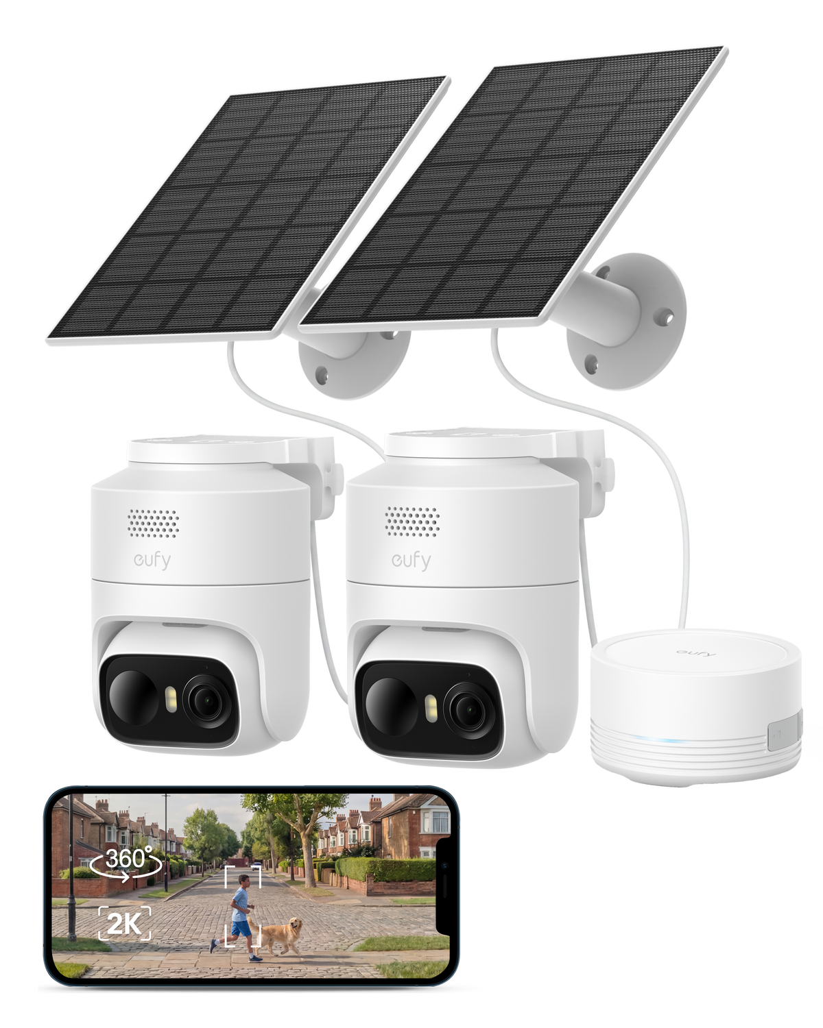 eufyCam C37 2-Camera Security System with HomeBase Mini