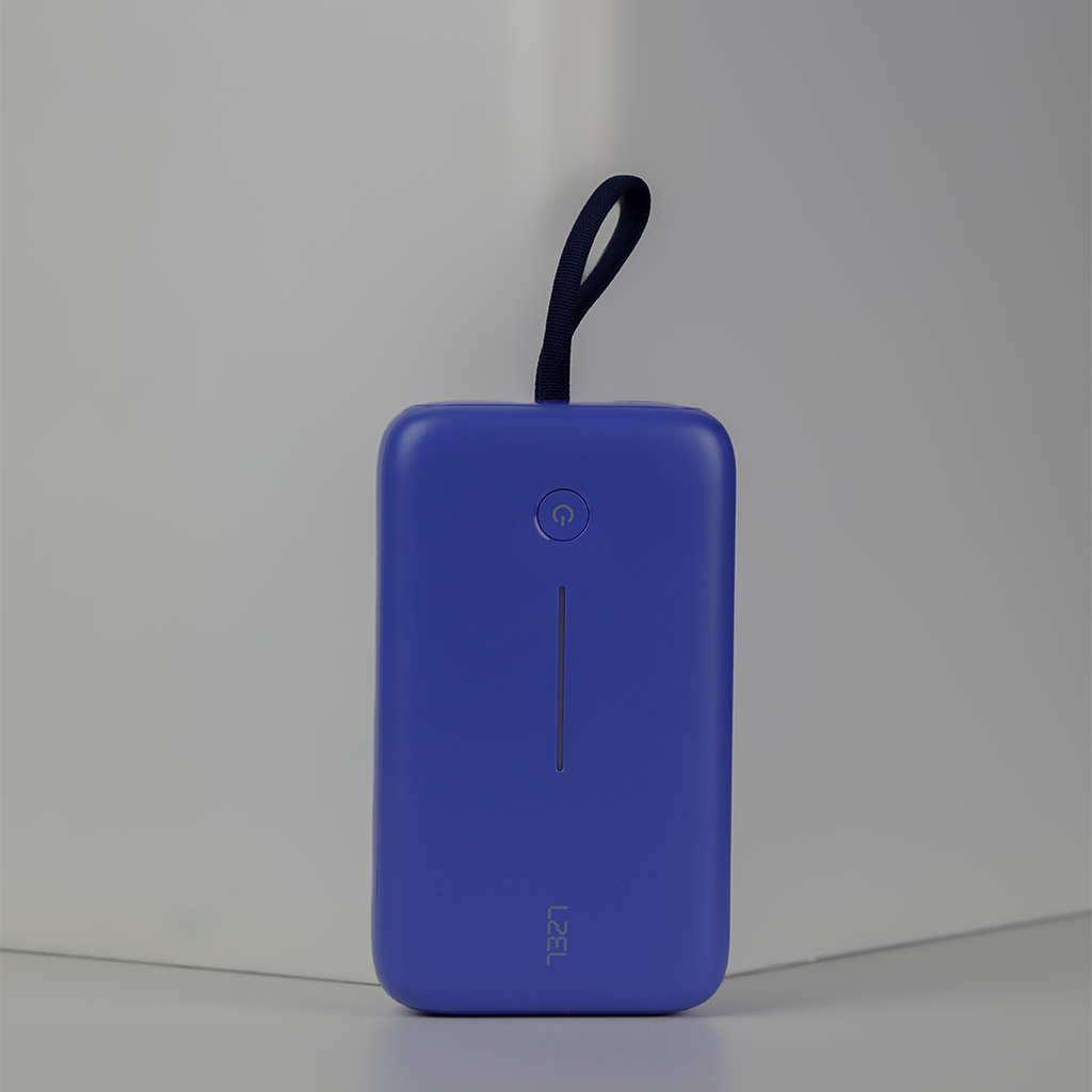 LZEL PrimeBrio Neo 20K Power Bank 30W – 20000mAh, Detachable Type-C Cable