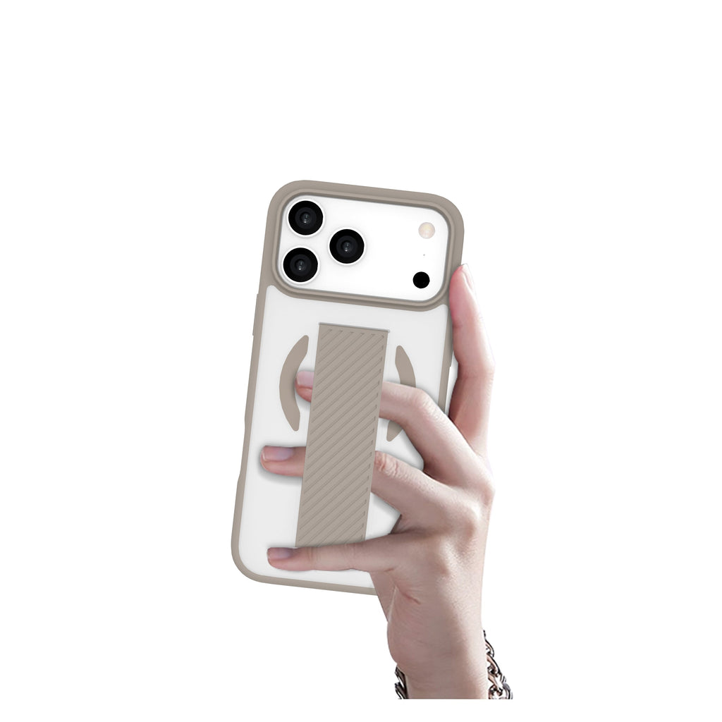 LZEL MagMatte Band Case for iPhone 17 Pro | Titanium