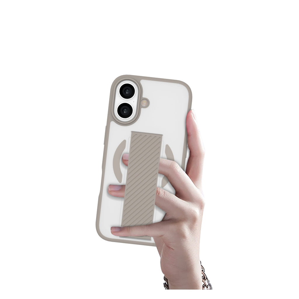LZEL MagMatte Band Case for iPhone 17 | Titanium