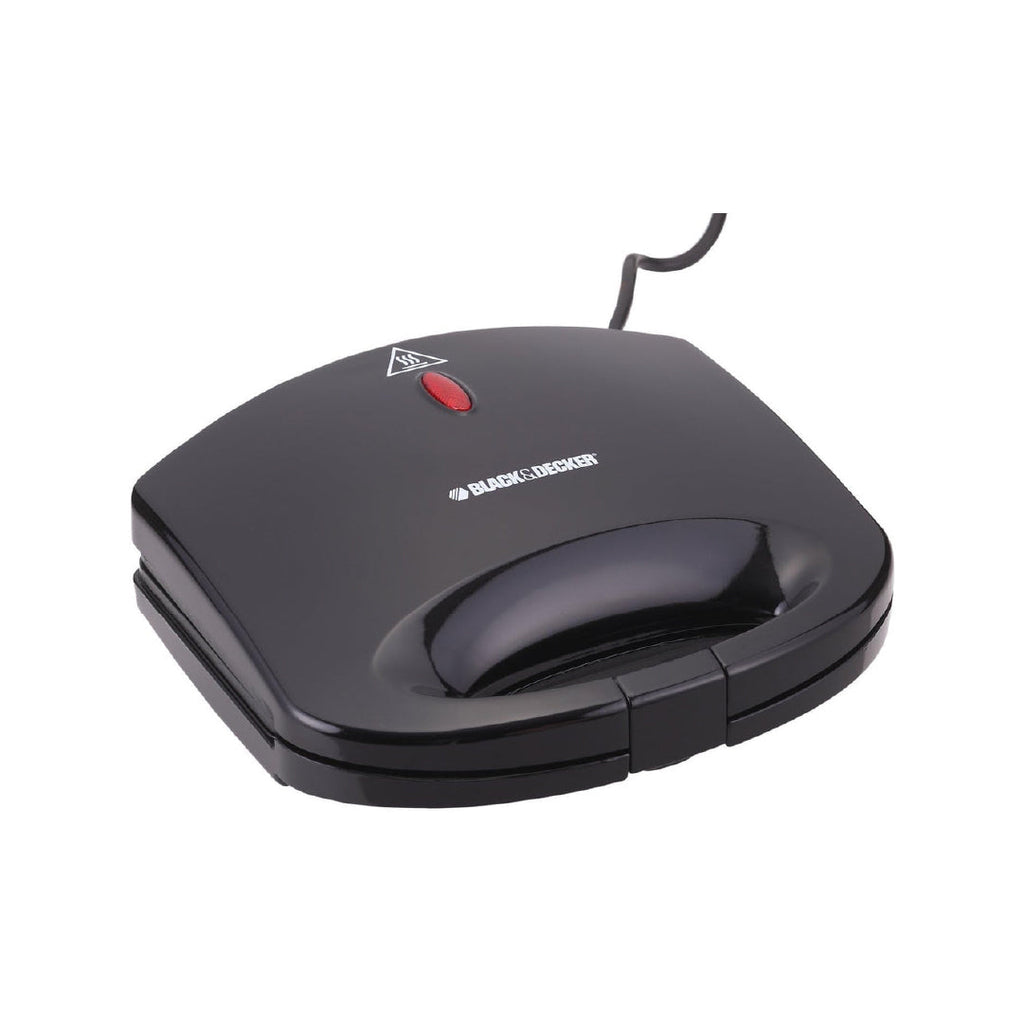 Black & Decker 2 Slice Sandwich Maker 600W | Black