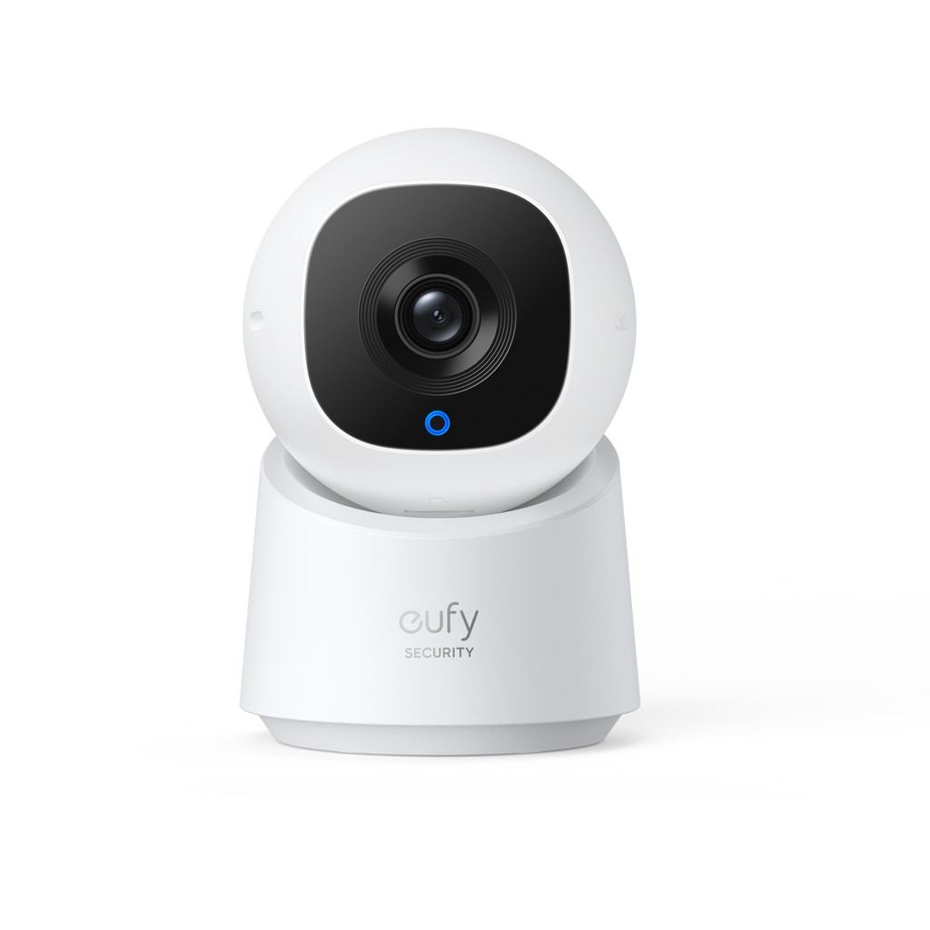 Eufy Security Cam C220 2k Wired Indoor Camera 360 Pan And Tilt With 2k Clarity | White