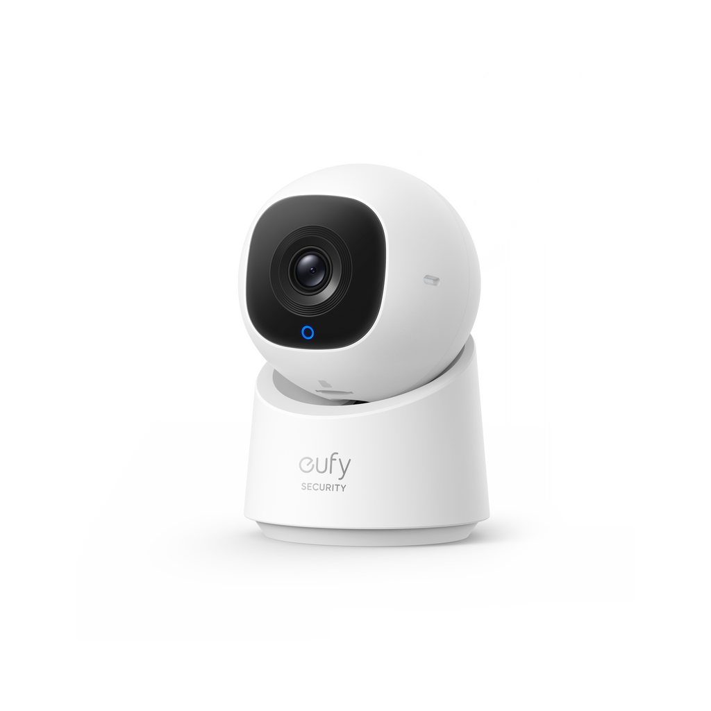 Eufy Security Cam C220 2k Wired Indoor Camera 360 Pan And Tilt With 2k Clarity | White