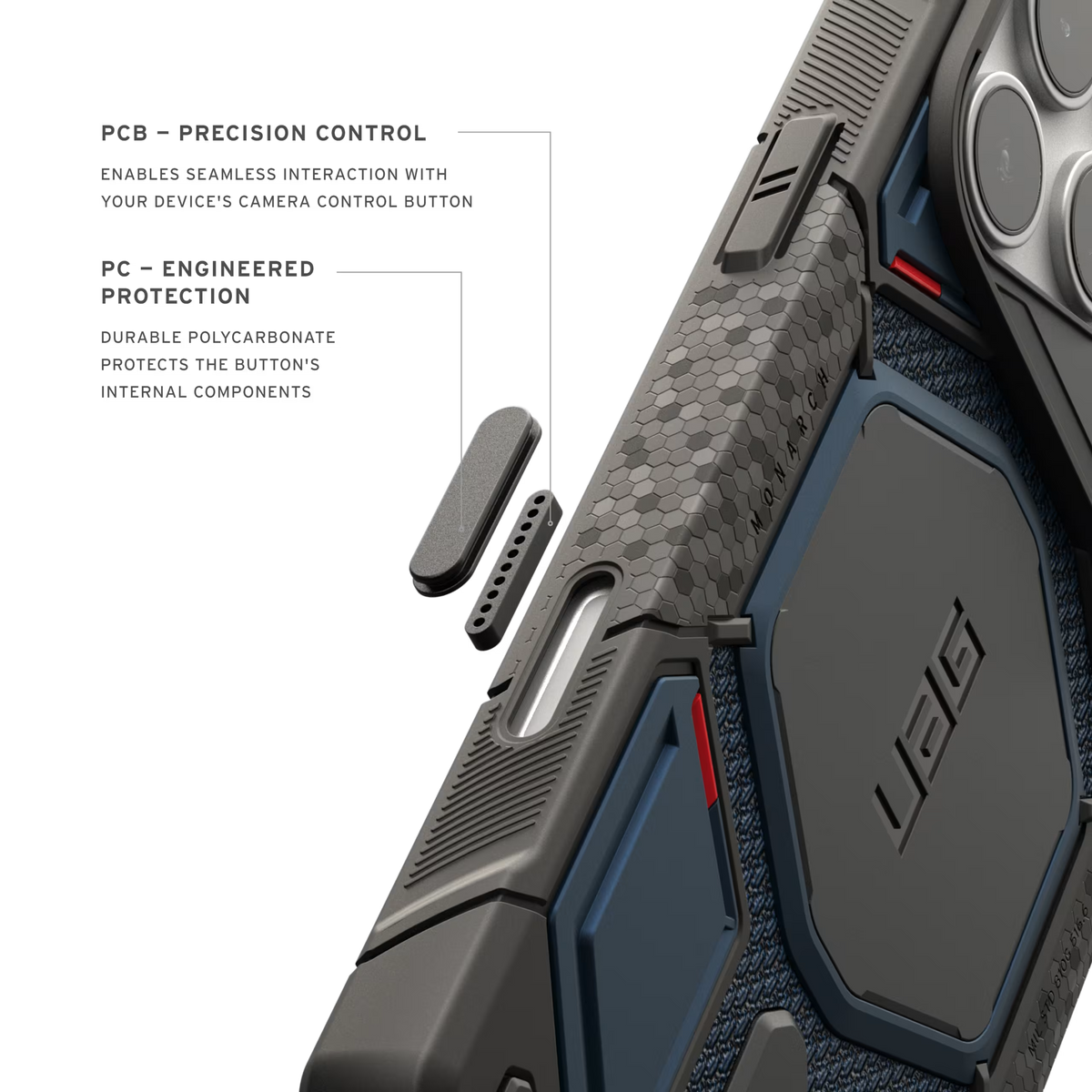 UAG Urban Armor Gear Monarch Pro MagSafe Case for iPhone 18 Pro Max / 17 Pro Max | Kevlar
