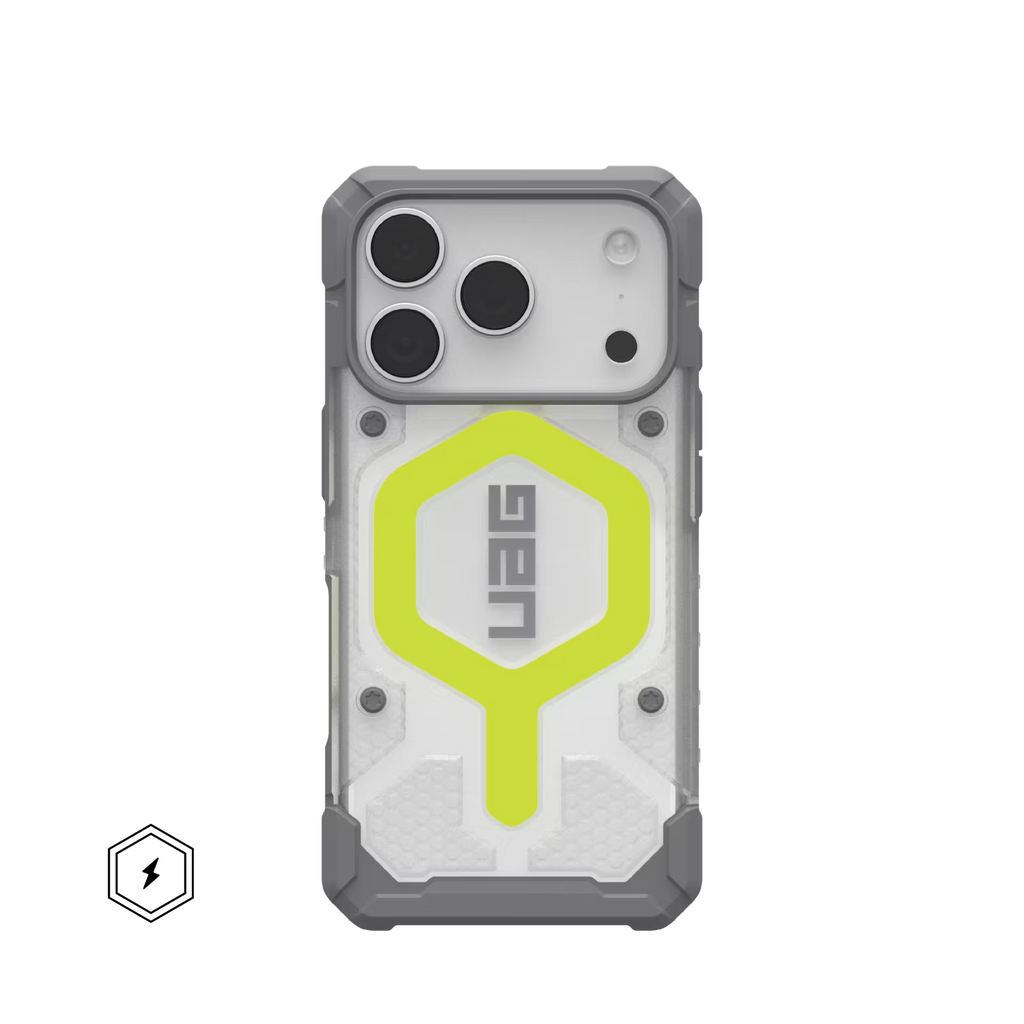 UAG iPhone 17 Pro Pathfinder Clear Magsafe Case | Green