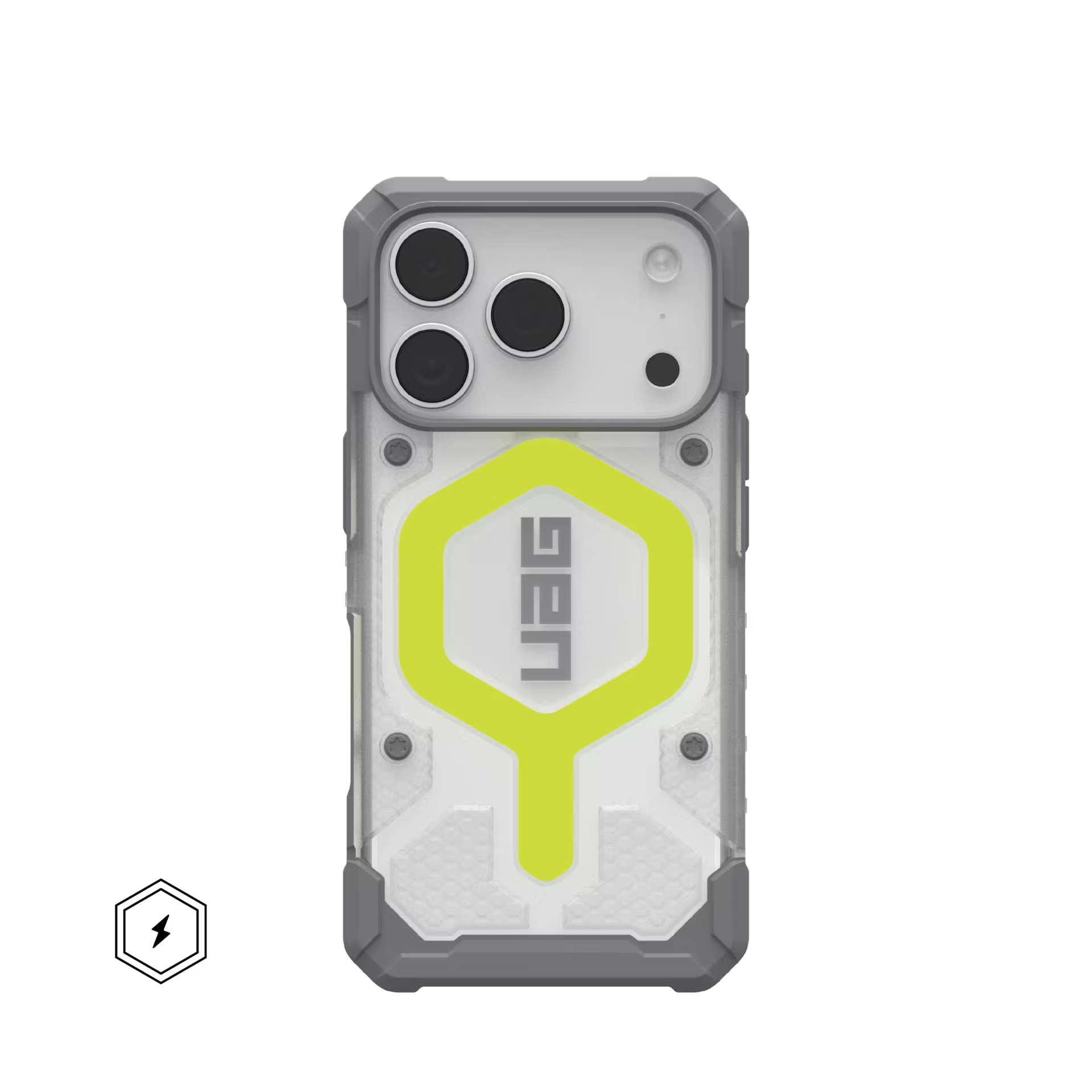 UAG iPhone 17 Pro Pathfinder Clear Magsafe Case | Green