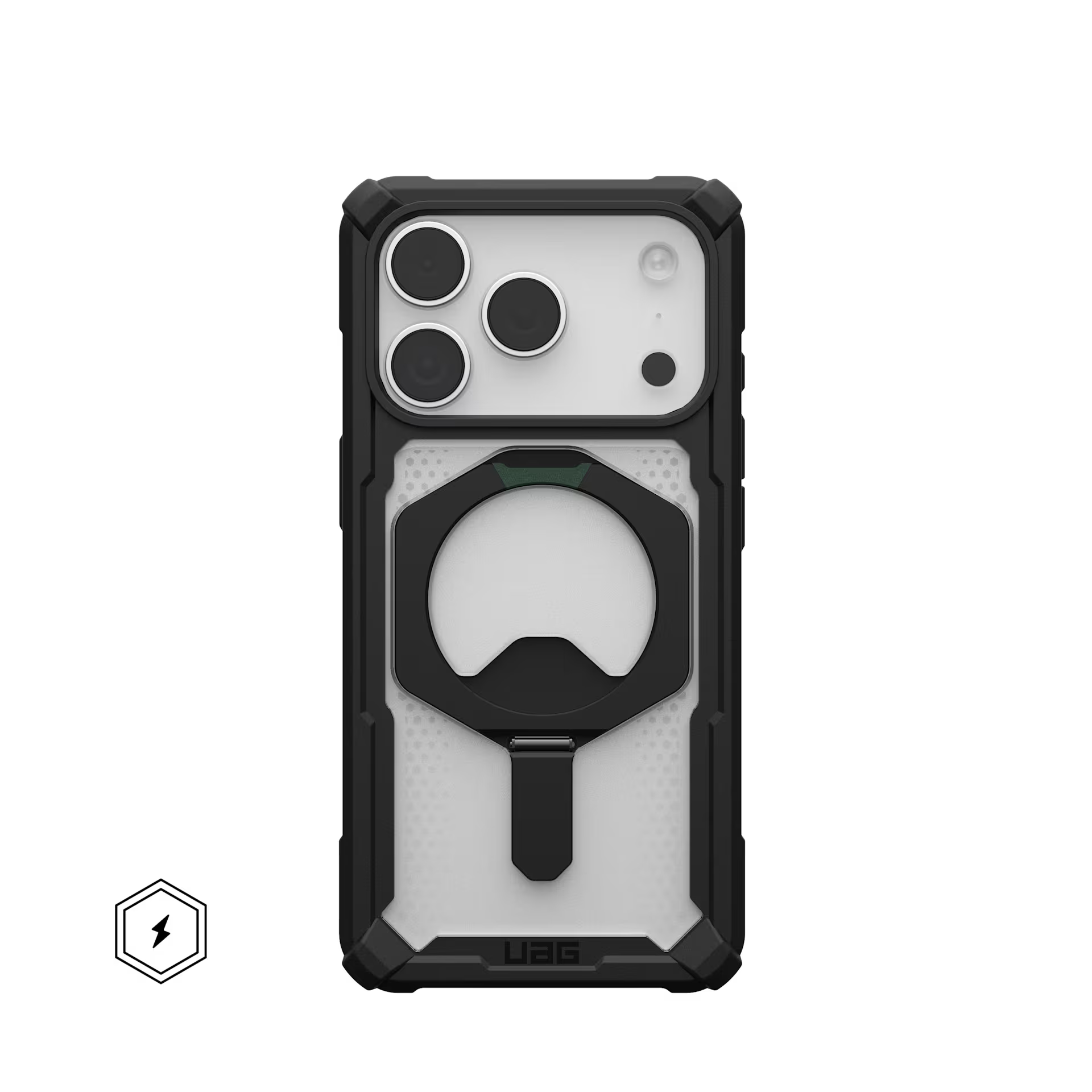 UAG iPhone 17 Pro Plasma XTE Magsafe Case | Black/Clear
