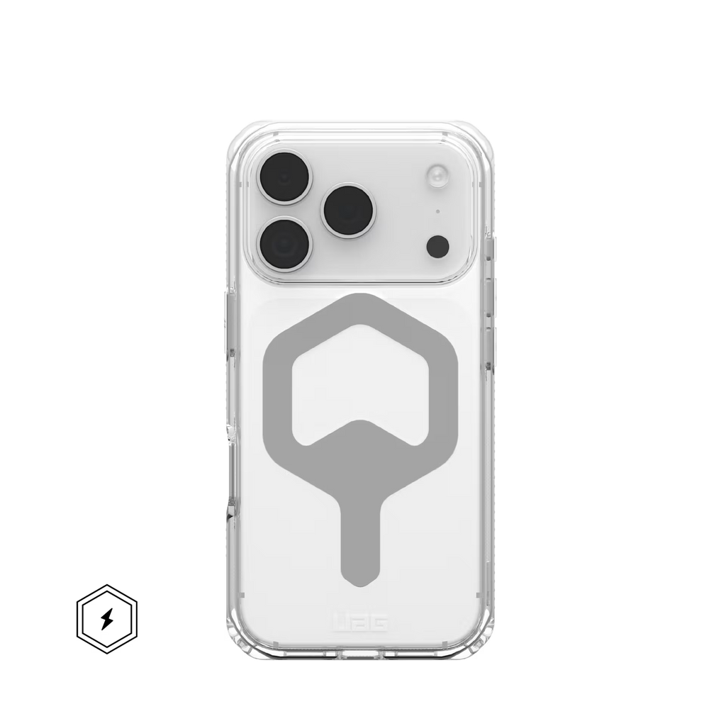UAG iPhone 17 Pro Plyo Magsafe Case | Ice/Silver