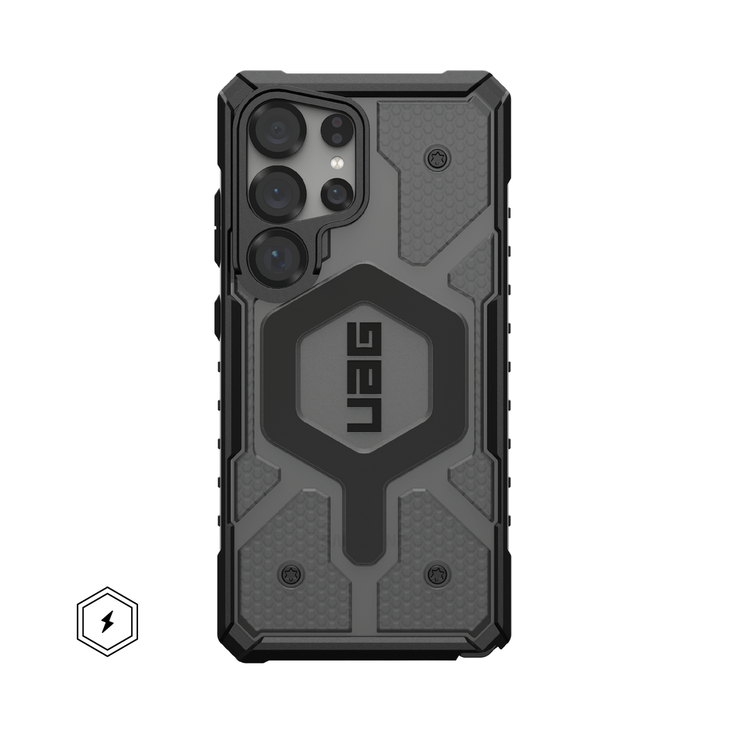 UAG Samsung Galaxy S25 Ultra Pathfinder Clear Magsafe Case | Ash