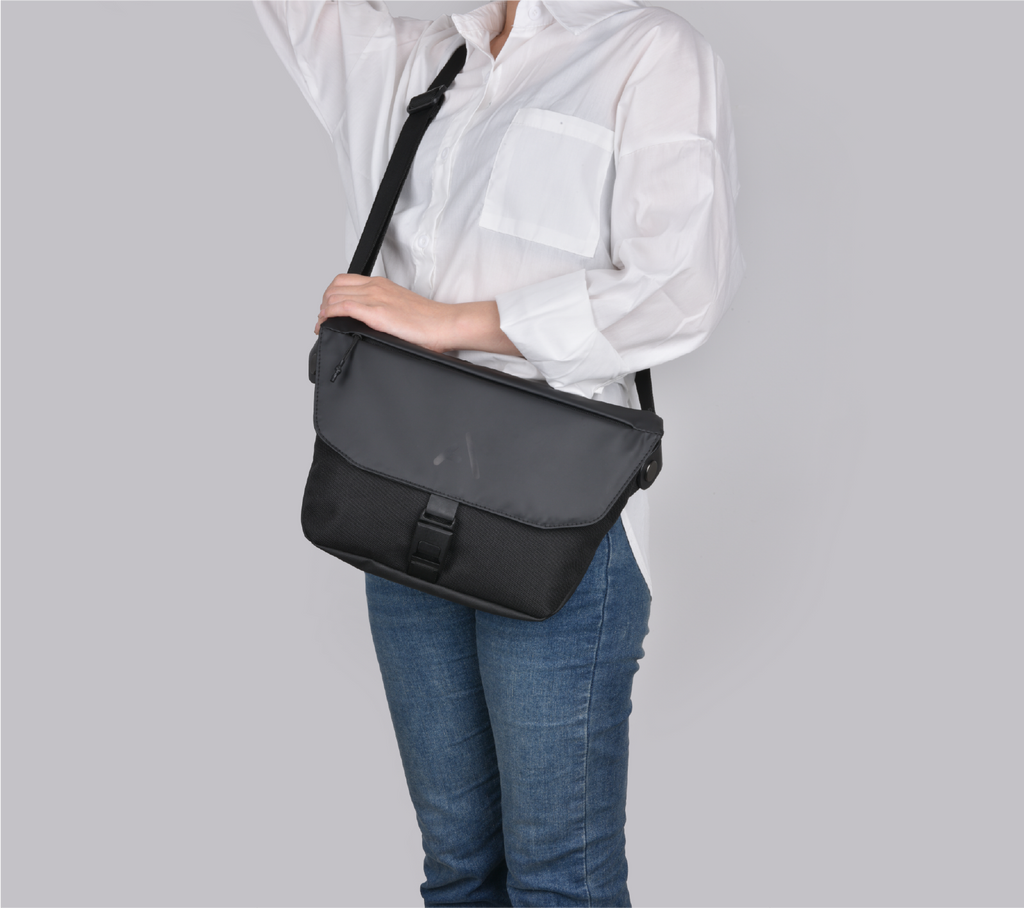 Asli Global X Cross Body Bag|Black