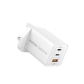 Momax ONEPLUG 67W 3-Port GaN Charger | White