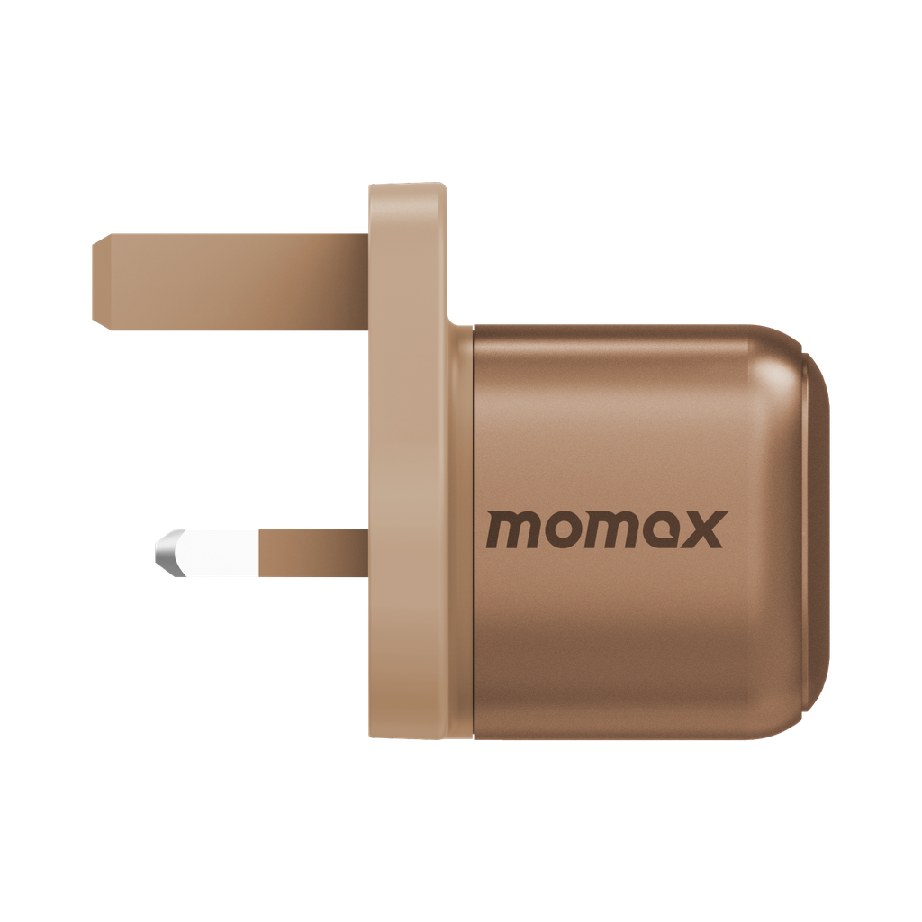 Momax 1-Charger 30W Gan Tech 1-Port Charger | Sandstone