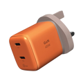 Momax 1-charger 45w 2-port Gan Charger | Orange