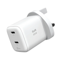Momax 1-charger 45w 2-port Gan Charger | White
