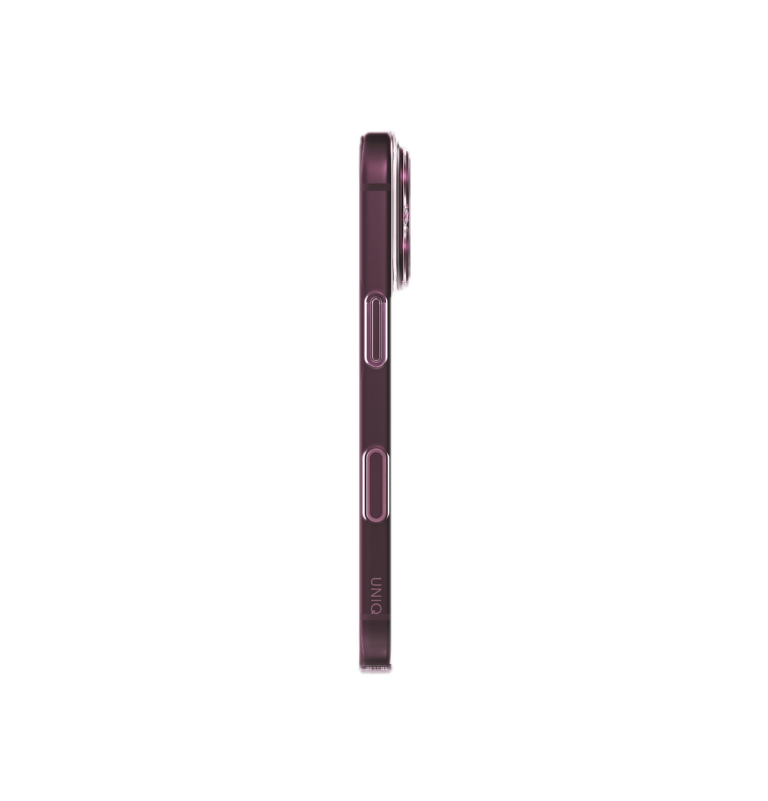 UNIQ Airsuit Ultra-Slim Case for iPhone 18 Pro â?? Long-Lasting Clarity, MagSafe | Glossy Burgundy