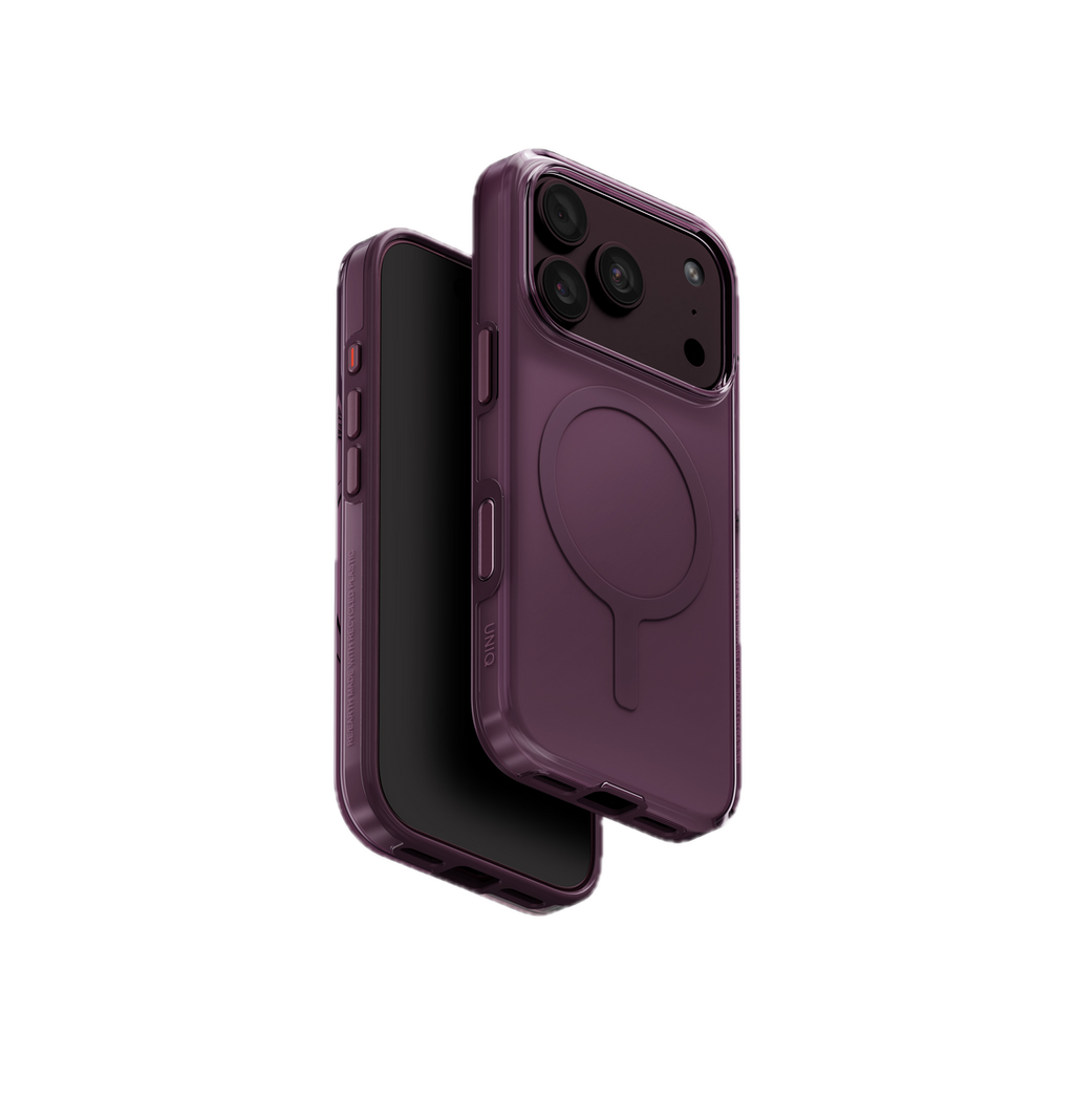 UNIQ Hybrid Clario Eco-Friendly Case for iPhone 18 Pro | Purple