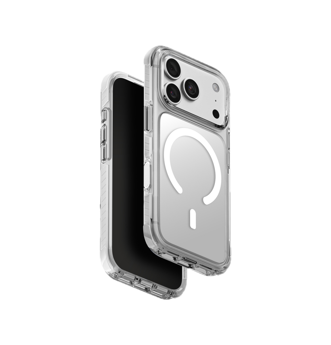 UNIQ Combat Rugged Protective Case for iPhone 18 Pro Max â?? Triple-Layer Impact Shield | Clear