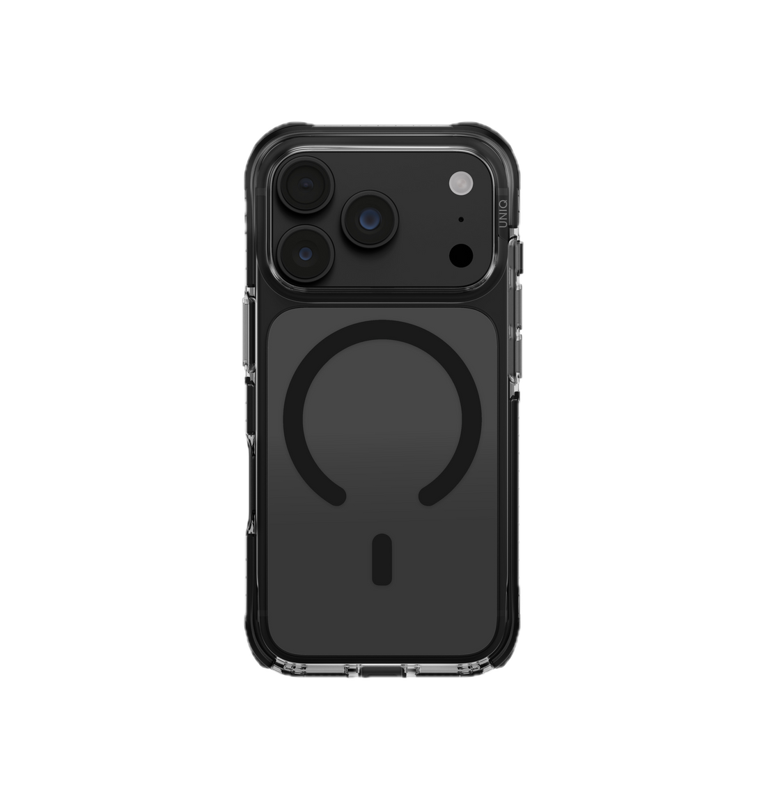 UNIQ Combat Rugged Protective Case for iPhone 18 Pro â?? Triple-Layer Impact Shield | Black