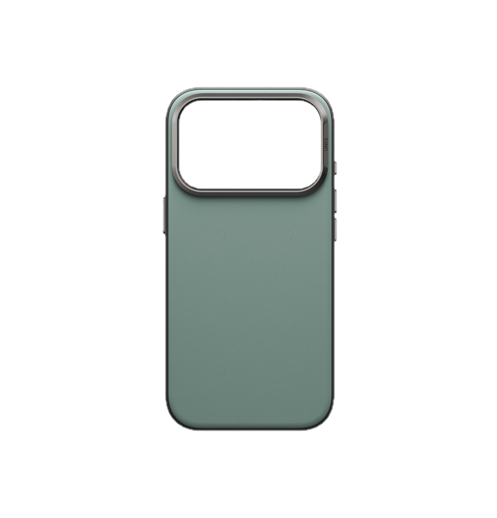 UNIQ Lyden Vegan Leather Case for iPhone 18 Pro â€“ Aluminum Bezel, MagSafe Compatible