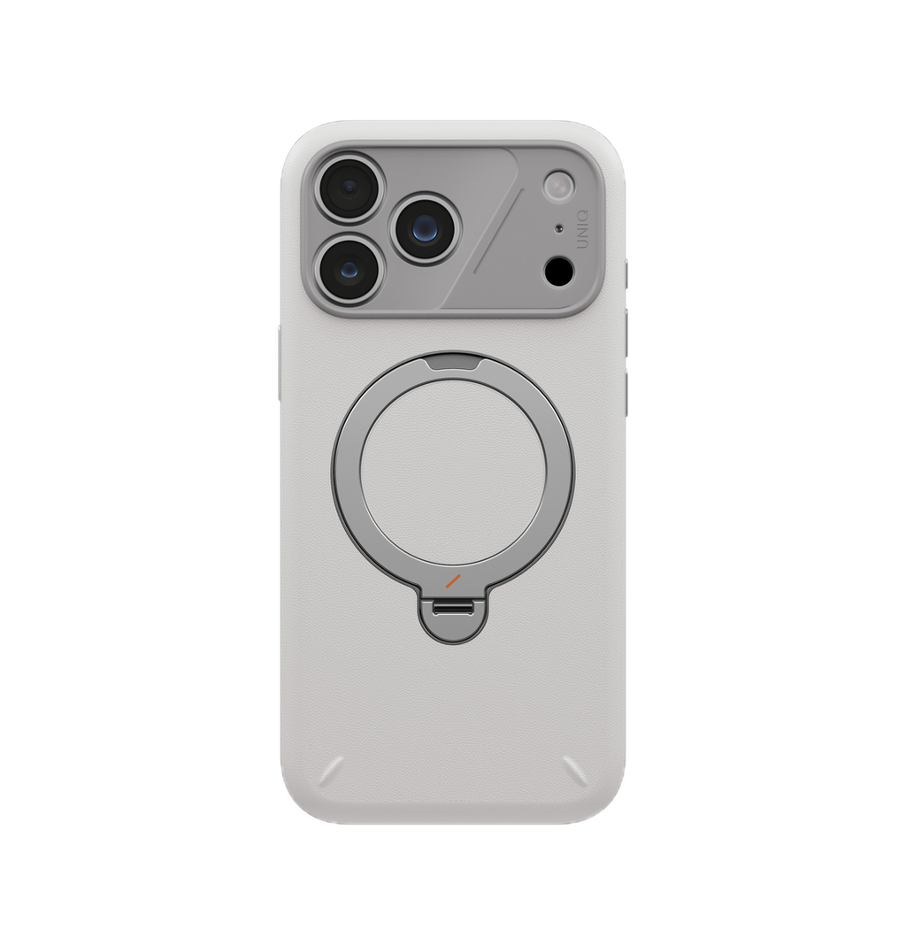 UNIQ Elix Case for iPhone 18 Pro & 18 Pro Max â?? Smudge-Resistant, 360° Rotating Kickstand, MagSafe Compatible