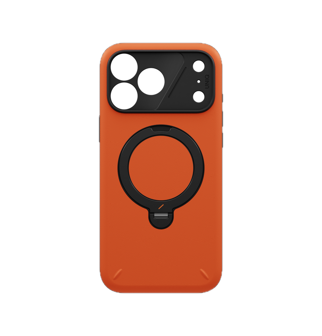 UNIQ Elix Case for iPhone 18 Pro & 18 Pro Max â?? Smudge-Resistant, 360° Rotating Kickstand, MagSafe Compatible